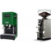 Gaggia Classic E24, green + Eureka Mignon Libra, CR chrome Gaggia Classic E24, green + Eureka Mignon Libra, CR chrome
