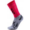 UYN ponožky LADY RUN COMPRESSION FLY SOCKS anthracite/coralfluor UYN ponožky LADY RUN COMPRESSION FLY SOCKS anthracite/coralfluor