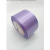 Stuha saténová 5cm x 22,8m fialová Stuha saténová 5cm x 22,8m fialová