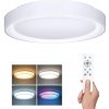 Solight WO8015 Stropné LED svietidlo FLOCO s diaľkovým ovládačom 30W + 6W RGB, 3000K-6500K, 2100lm, biela Solight WO8015 Stropné LED svietidlo FLOCO s diaľkovým ovládačom 30W + 6W RGB, 3000K-6500K, 2100lm, biela