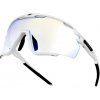 Force CYCLONE biele cyklistické okuliare, modré fotochromatické sklo Force CYCLONE biele cyklistické okuliare, modré fotochromatické sklo