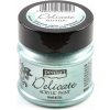 Akrylová metalická farba DELICATE, 50ml zeleno - strieborná Akrylová metalická farba DELICATE, 50ml zeleno - strieborná