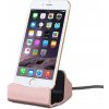 SES Hliníkový stojan a dokovacia stanica s Lightning konektorom pre Apple iPhone ružový 3370 SES Hliníkový stojan a dokovacia stanica s Lightning konektorom pre Apple iPhone ružový 3370