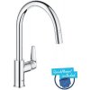 Grohe Start Curve - Drezová batéria s výsuvnou koncovkou, chróm 30562000 Grohe Start Curve - Drezová batéria s výsuvnou koncovkou, chróm 30562000