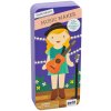 Petitcollage Magnetické puzzle Muzikantka - poškozená kovová krabička Petitcollage Magnetické puzzle Muzikantka - poškozená kovová krabička
