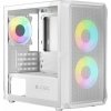 LOGIC PC skříň Portos ARGB MINI 1x USB 3.0, 2x USB 2.0 + audio, bílá, bez zdroje LOGIC PC skříň Portos ARGB MINI 1x USB 3.0, 2x USB 2.0 + audio, bílá, bez zdroje