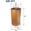 Vzduchový filter FILTRON AM 431 Vzduchový filter FILTRON AM 431