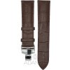 Diloy Kožený remienok 336.02 hnedý