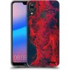 Picasee silikónový prehľadný obal pre Huawei P20 Lite - Organic red Picasee silikónový prehľadný obal pre Huawei P20 Lite - Organic red