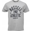 Pánske tričko Russell Athletic, T-SHIRT M Sivá,Čierna S Pánske tričko Russell Athletic, T-SHIRT M Sivá,Čierna S