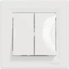 Vypínač Schneider Electric EPH0600121 Asfora r.6 + 6 striedavý bezskrutkový biely Vypínač Schneider Electric EPH0600121 Asfora r.6 + 6 striedavý bezskrutkový biely