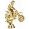 F244/G - Figúrka plast. motorka zlatá H-10cm - 10 cm,Výška (cm) F244/G - Figúrka plast. motorka zlatá H-10cm - 10 cm,Výška (cm)