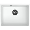 Sink Quality Crypton 60, kuchynský granitový drez 535x400x205 mm + čierny sifón, biela, SKQ-CRY.W.1KBO.60.XB Sink Quality Crypton 60, kuchynský granitový drez 535x400x205 mm + čierny sifón, biela, SKQ-CRY.W.1KBO.60.XB