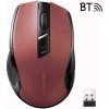 Ugreen MU006 Bezdrôtová optická myš USB 2,4 GHz / Bluetooth 5.0 4000 DPI - červená Ugreen MU006 Bezdrôtová optická myš USB 2,4 GHz / Bluetooth 5.0 4000 DPI - červená