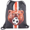 Školský vak na telocvik a prezúvky Gym Bag Soccer Bear Jack Piers ergonomický luxusné prevedenie od 2 rokov 44*36 cm Školský vak na telocvik a prezúvky Gym Bag Soccer Bear Jack Piers ergonomický luxusné prevedenie od 2 rokov 44*36 cm