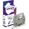 alt. páska wecare ARMOR pre BROTHER TZ241,Black/White,18mm*8m (K80007W4)