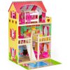 Ecotoys dřevěný domeček pro panenky rezidence Becky Ecotoys dřevěný domeček pro panenky rezidence Becky