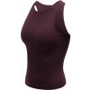Dámsky crop top SENSOR INFINITY ECO port red M Dámsky crop top SENSOR INFINITY ECO port red M