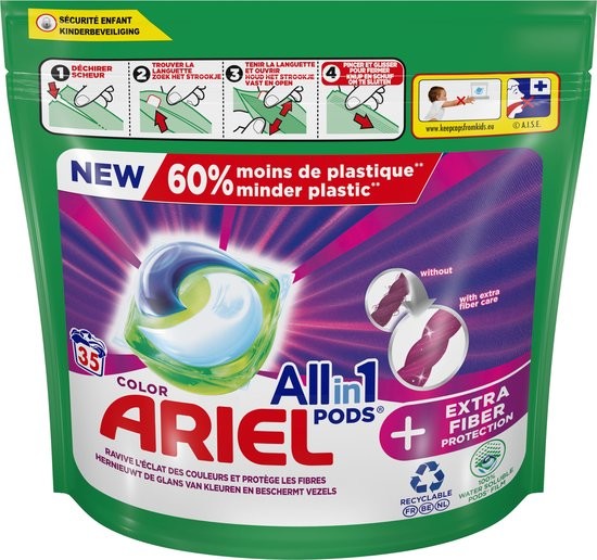 Ariel +Complete fiber kapsule 35 PD