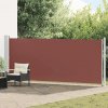 Zaťahovacia bočná markíza na terasu 600x160 cm, hnedá Zaťahovacia bočná markíza na terasu 600x160 cm, hnedá