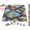 Dopravný koberec Roadblasters 80 × 70 cm s autíčkom a značkami Dopravný koberec Roadblasters 80 × 70 cm s autíčkom a značkami
