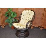 hojdacie kreslo Ratanové Swivel brown