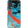 Picasee silikónový čierny obal pre Huawei P Smart 2021 - Blue Magma Picasee silikónový čierny obal pre Huawei P Smart 2021 - Blue Magma