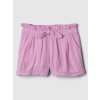 GAP Baby kraťasy s mašľou Ružová 18-24M GAP Baby kraťasy s mašľou Ružová 18-24M