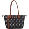 Shopper kabelka Charm London Buckingham - 15,5 L - čierna s bodkami Shopper kabelka Charm London Buckingham - 15,5 L - čierna s bodkami