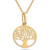 iZlato Forever Zlatá okrúhla celebritka strom života IZ23789