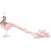 Strend Pro Dekorácia MagicHome Vianoce, Páv, ružový, páperový, 50x20x23 cm Strend Pro Dekorácia MagicHome Vianoce, Páv, ružový, páperový, 50x20x23 cm