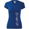 Hory bicykel úsmev - Dámske Fantasy športové (dresovina) - M ( Kráľovská modrá ) Hory bicykel úsmev - Dámske Fantasy športové (dresovina) - M ( Kráľovská modrá )