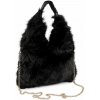 Kožušinová kabelka - čierna Kožušinová kabelka - čierna