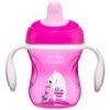 Hrnček Chicco Trénujeme s držadlami 200 ml, ružový 6m+ Hrnček Chicco Trénujeme s držadlami 200 ml, ružový 6m+