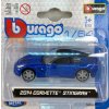 Bburago Auto 7 8cm kov/plast mix druhů na kartě 1:64 Bburago Auto 7 8cm kov/plast mix druhů na kartě 1:64