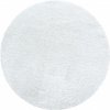 Ayyildiz koberce Kusový koberec Brilliant Shaggy 4200 Snow kruh - 120x120 (priemer) kruh cm Biela
