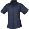 Premier | PR302, Popelínová blúzka s kr. rukávom, modrá Navy, 18_XXL Premier | PR302, Popelínová blúzka s kr. rukávom, modrá Navy, 18_XXL