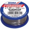 Dedra Spájkovací cín s tavidlom,1.0mm, 100g, 60%SN, Pb40Sn60 Dedra Spájkovací cín s tavidlom,1.0mm, 100g, 60%SN, Pb40Sn60