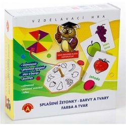 Pexi Splašené žetonky? Barvy a tvary