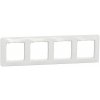 Štvorrámček SCHNEIDER SEDNA SDD311804 biely Štvorrámček SCHNEIDER SEDNA SDD311804 biely