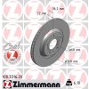 ZIMMERMANN Brzdový kotúč 100331620