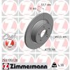 Brzdový kotúč ZIMMERMANN 250.1351.20 (250135120)