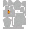 Takoy Panel so strihom 5XL pánska mikina funkčná teplákovina orosené pivo-NS-27630 Takoy Panel so strihom 5XL pánska mikina funkčná teplákovina orosené pivo-NS-27630