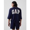 GAP Oversize tričko s logom Tmavomodrá M GAP Oversize tričko s logom Tmavomodrá M