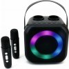 Soundmaster BT2024SW/ 5W/ BT/ Disco light/ USB-C/ 2x BT mikrofony Soundmaster BT2024SW/ 5W/ BT/ Disco light/ USB-C/ 2x BT mikrofony