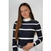 Fleur de lys Tričko dámske pretekové Anemone navy s dlhým rukávom Fleur de lys Tričko dámske pretekové Anemone navy s dlhým rukávom