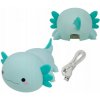 LED Nočná Lampa Bezdrôtová Akumulátorová Rybka Axolotl Modrá LED Nočná Lampa Bezdrôtová Akumulátorová Rybka Axolotl Modrá