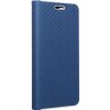 Knižkové puzdro Luna Carbon modré – Samsung Galaxy A13 (4G) Knižkové puzdro Luna Carbon modré – Samsung Galaxy A13 (4G)
