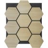 Akustický panel G21 81,5x66,5x2,1 cm plástov, prírodný dub Akustický panel G21 81,5x66,5x2,1 cm plástov, prírodný dub