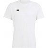 adidas pánske športové tričko ADIZERO TEE M biela čierna